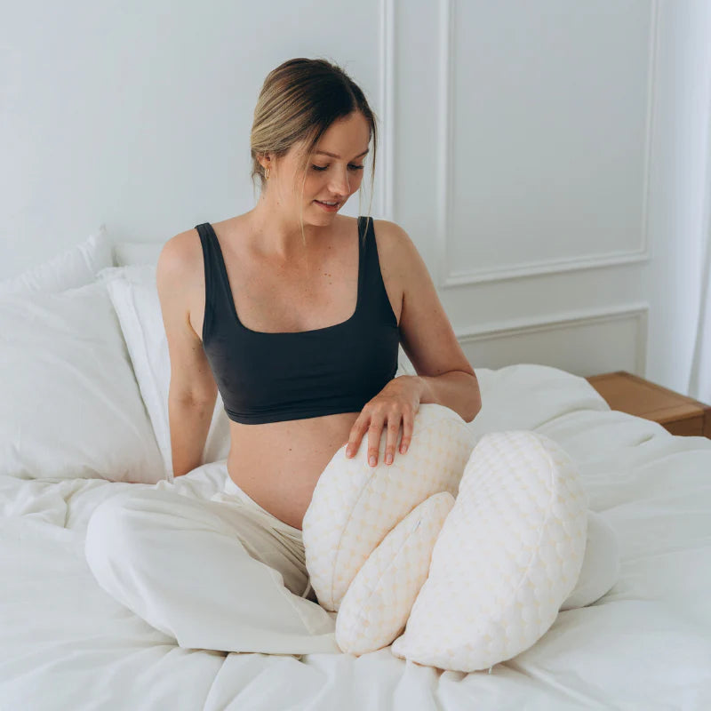 RestingBelly Maternity Pillow supporting a comfortable pregnancy position