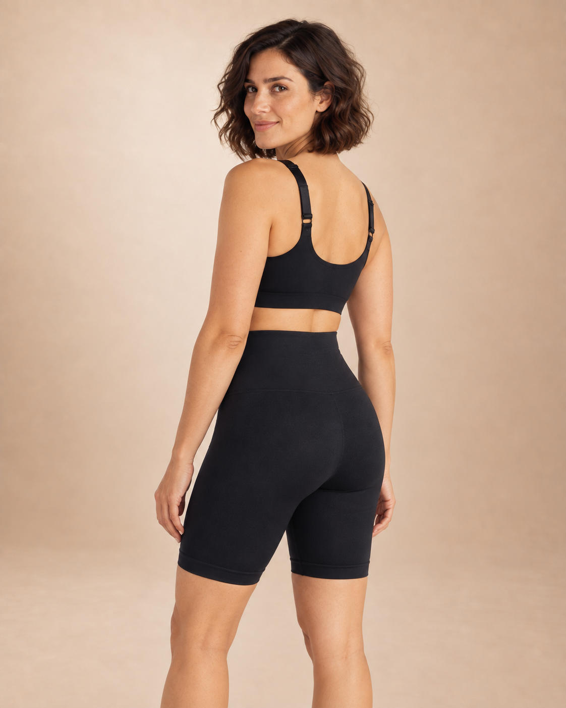 RestingBelly Postpartum Compression Biker Shorts