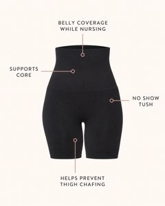 RestingBelly Postpartum Compression Biker Shorts