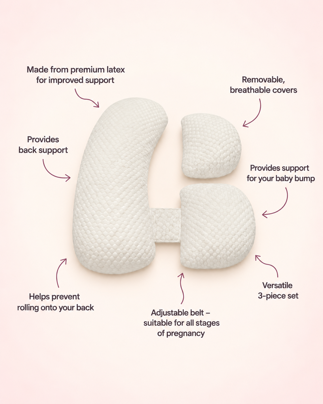 RestingBelly Maternity Pillow